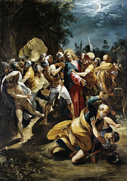 GIuseppe Cesari Called Cavaliere arpino Christ Taken Prisoner